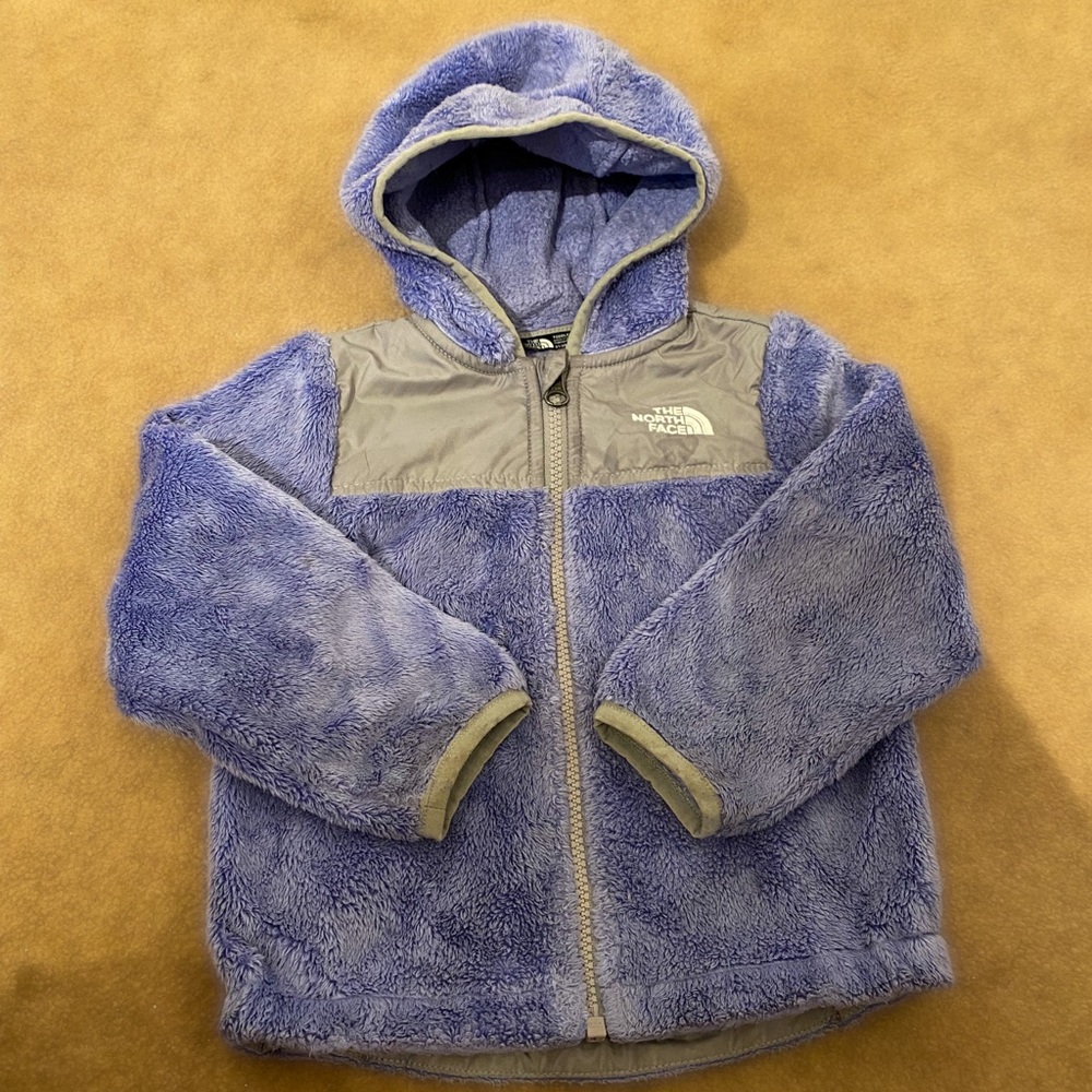The North Face Kids Jacket in Purple and Gray